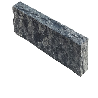 Granit Kantsten 12x26x80-120 cm Roriz Mørkgrå