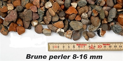 Perler brun 8-16 mm – 1000 kg bigbag
