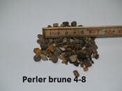 Perler brun 4-8 mm – 1000 kg bigbag