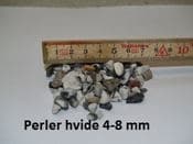 Perler hvid 4-8 mm – 1000 kg bigbag